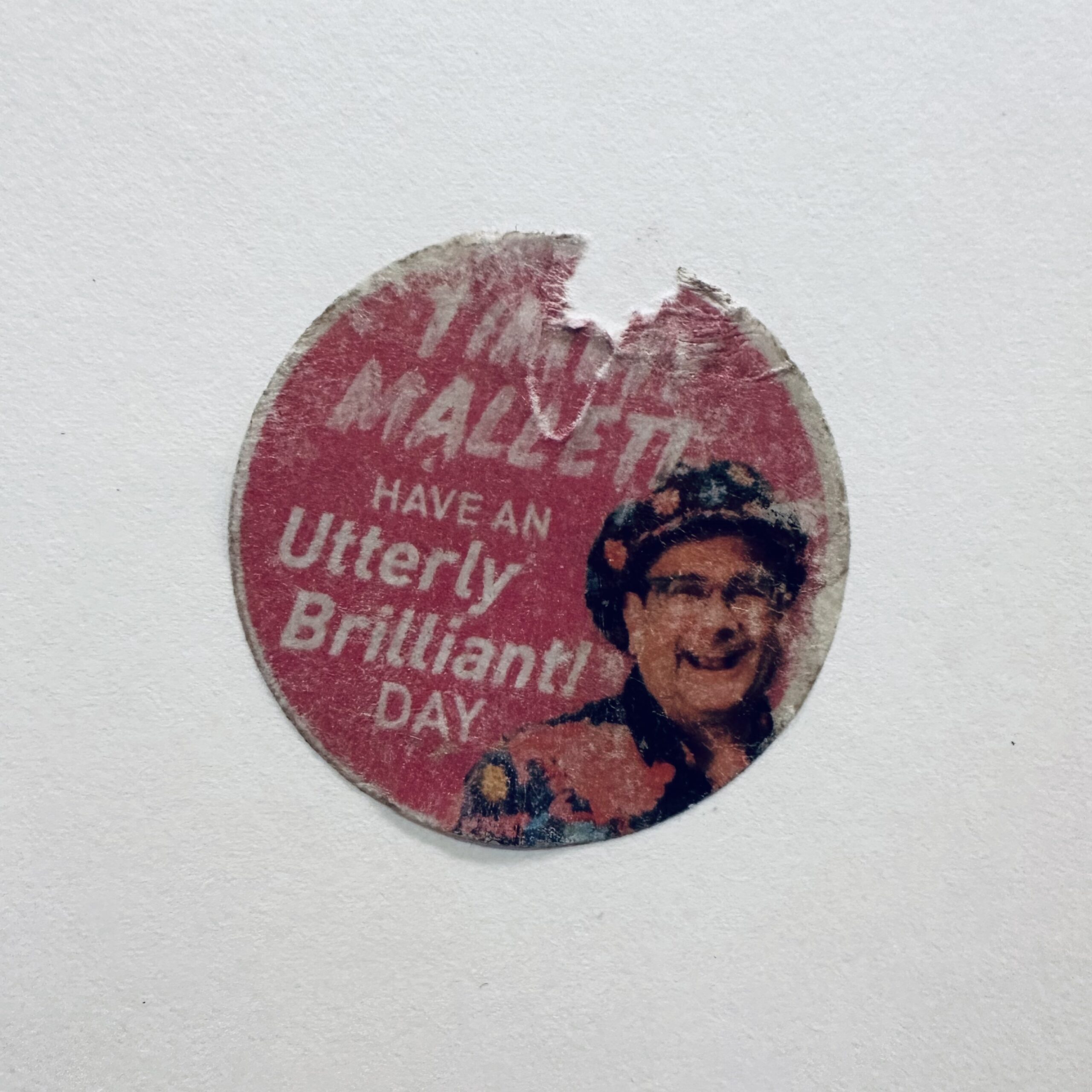 a Timmy Mallet sticker