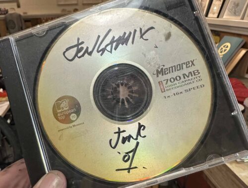 A CD of a mix recorded by Jengaheads in 2001